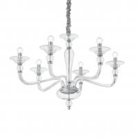 Подвесная люстра Ideal Lux DANIELI SP6 TRASPARENTE