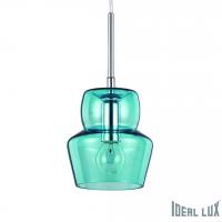 Подвесной светильник Ideal Lux ZENO SP1 SMALL AZZURRO