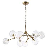 Подвесная люстра Crystal Lux Maximo MAXIMO SP9 BRONZE