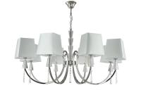 Люстра подвесная Crystal Lux MARSELA SP-PL8 NICKEL