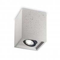 Потолочный светильник Ideal Lux OAK PL1 SQUARE CEMENTO
