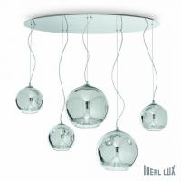 Подвесная люстра Ideal Lux DISCOVERY CROMO SP5