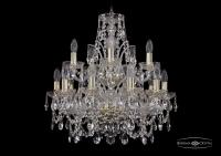 Подвесная люстра Bohemia Ivele 1411/10+5/195/2d/G