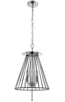 Светильник подвесной Crystal Lux MODESTO SP3 BLACK/CHROME