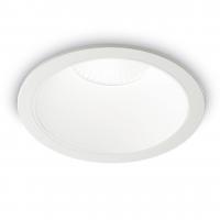 Встраиваемый светодиодный светильник Ideal Lux GAME ROUND WHITE WHITE