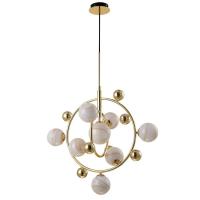 Подвесная люстра Crystal Lux Salvadore Salvadore SP8V Gold