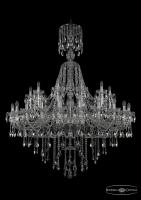 Подвесная люстра Bohemia Ivele 1415/24+12/530/XL-186/Ni