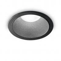 Встраиваемый светодиодный светильник Ideal Lux GAME ROUND BLACK BLACK