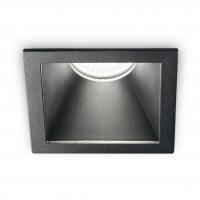 Встраиваемый светодиодный светильник Ideal Lux GAME SQUARE BLACK BLACK