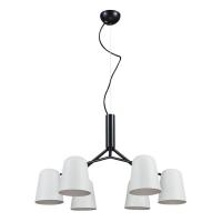 Подвесная люстра Crystal Lux Enrique ENRIQUE SP6 BLACK/WHITE