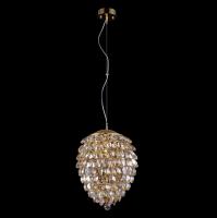 Подвесной светильник Crystal Lux CHARME CHARME SP3+3 LED GOLD/AMBER
