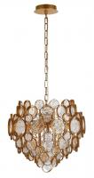 Подвесной светильник Crystal Lux DESEO SP6 D460 GOLD