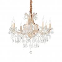 Подвесная люстра Ideal Lux NAPOLEON SP8 ORO