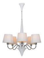 Подвесная люстра Arte Lamp GRACIA A1528LM-5WH