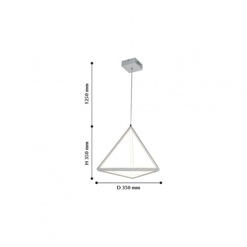 Светодиодный подвесной светильник FAVOURITE Pyramidis 2258-1P