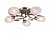 Потолочная люстра Arte Lamp ANETTA A6157PL-5AB