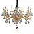 Подвесная люстра Ideal Lux NEGRESCO SP10 ORO