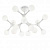 Потолочный светильник Ideal Lux NODINO PL15 BIANCO