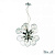 Подвесная люстра Ideal Lux DEA SP12 CROMO