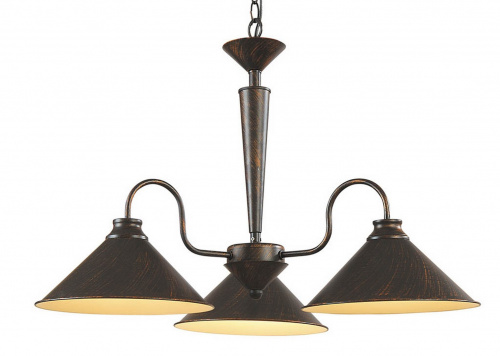 Подвесная люстра Arte Lamp CONE A9330LM-3BR купить по низкой цене