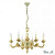 Подвесная люстра Ideal Lux GIGLIO SP6 ORO