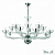 Подвесная люстра Ideal Lux CASANOVA SP16 TRASPARENTE
