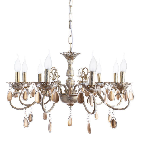 Подвесная люстра Arte Lamp Ciondolo A5676LM-8WG купить по низкой цене