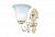 Бра Arte Lamp DELIZIA A1032AP-1WG