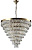 Люстра подвесная Crystal Lux ABIGAIL SP22 D820 GOLD/TRANSPARENT