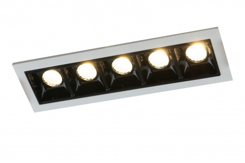 Светодиодный встраиваемый светильник Arte Lamp GRILL A3153PL-5BK