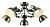 Потолочная люстра Arte Lamp MARTIN A5216PL-5AB