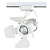 Трековый светильник однофазный Crystal Lux CLT 0.31 003 WH