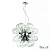 Подвесная люстра Ideal Lux DEA SP20 CROMO