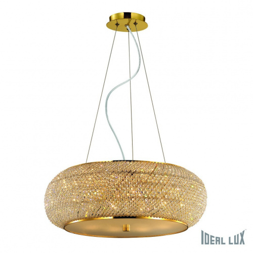Подвесная люстра Ideal Lux PASHA' SP10 ORO купить по низкой цене
