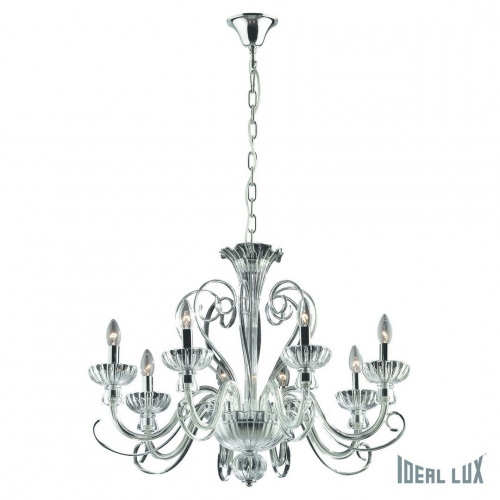 Подвесная люстра Ideal Lux ALEXANDER SP8 купить по низкой цене