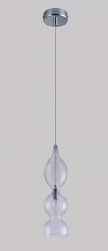 Подвесной светильник Crystal Lux IRIS SP1 B TRANSPARENT