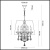 Подвесная люстра Odeon Light TEONA 4194/6 Подвесная люстра Odeon Light TEONA 4194/6 купить по низкой цене