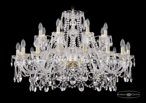 Подвесная люстра Bohemia Ivele 1411/16+8/360/G купить по низкой цене