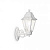 Уличное бра Ideal Lux ANNA AP1 BIG BIANCO