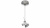 Подвесной комплект для шинопровода Lightstar Barra 504179 Подвесной комплект для шинопровода Lightstar Barra 504179