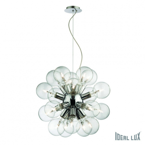 Подвесная люстра Ideal Lux DEA SP20 CROMO купить по низкой цене