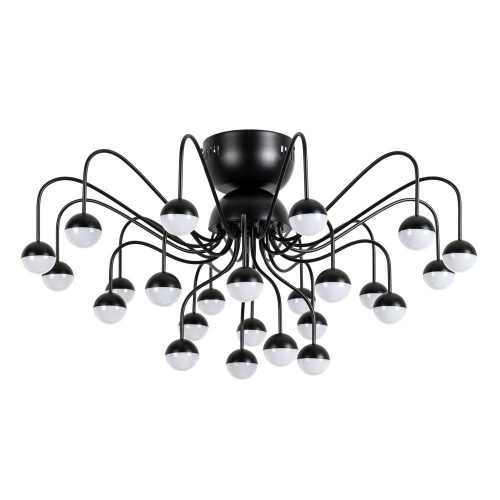 Потолочная светодиодная люстра Arte Lamp Dexter A3619PL-24BK купить по низкой цене