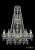 Подвесная люстра Bohemia Ivele 1411/16/300/XL-108/G