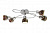 Спот Arte Lamp ILLUSIONE A6125PL-5SS