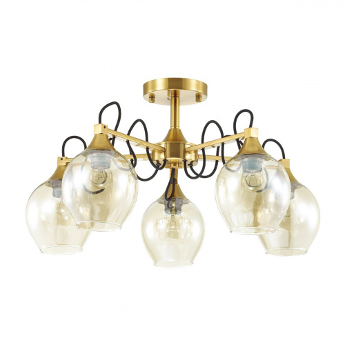Потолочная люстра LUMION Megan 3777/5C купить по низкой цене