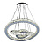 Подвесной светодиодный светильник Lumina Deco Pentola DDP 6797-500
