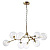 Подвесная люстра Crystal Lux Maximo MAXIMO SP9 BRONZE