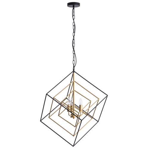 Подвесная люстра Arte Lamp Ambasador A5283SP-3BK купить по низкой цене