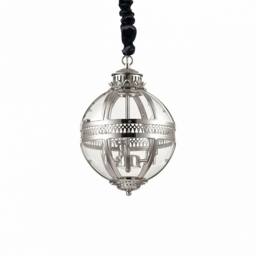 Подвесной светильник Ideal Lux WORLD SP3 CROMO