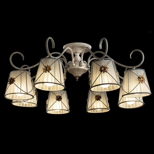 Потолочная люстра Arte Lamp FORTUNA A5495PL-8WG купить по низкой цене